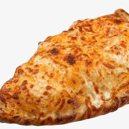 Calzone mozzarella, fiori e salsiccia