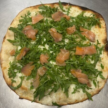 Salmone e rughetta
