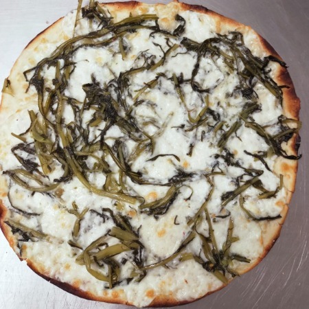 Cicoria e mozzarella
